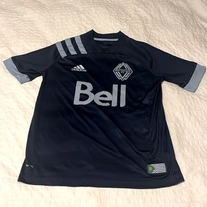 Adidas Vancouver whitecaps soccer jersey. Youth large